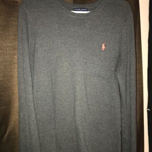 Ralph Lauren Gray Long Sleeve Shirt XL